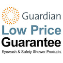 Guardian G1994HFC Safety Shower Eye/Face Wash Station, Hand/Foot Control, All-Stainless