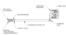 Haws SP402 Chrome-Plated Brass Stay Open Ball Valve