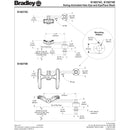 Bradley S19274C, Side Swing Eyewash