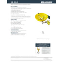 Speakman SE-580 Eyewash, Wall mounted