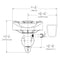 Speakman SE-1000 Optimus Eye And Face Wash Bowl Wall Mount System