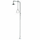 Speakman SE-253-SS Safety Shower, Free standing unit, stay open ball valve, pull rod, all SS components