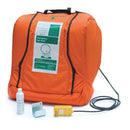 Guardian G1540HTR Aquaguard 16 Gallon Gravity Operated Portable Eye Wash w/ Heated Orange Insulation Jacket