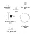 Guardian RK3600A Repair Kit for G3600 Tempering Valve, Updated Part Number: Leonard KIT R/TA/M
