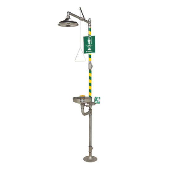 Haws 8330 Stainless Steel Combination Eyewash Station & Drench