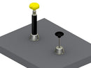 Acorn S0704-PDV Deck Mounted Stay-Open Drench Hose w/ Push Down Actuator