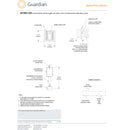Guardian AP280-235 Electric Alarm Unit, Double Pole Double Throw