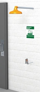 Guardian GFR1205SSH Freeze-Resistant Emergency Shower, Horizontally Mounted