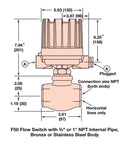 Haws / Magnetrol Flow Switch 0080027618