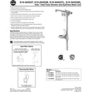 Bradley S19-304GAB General Area Halo Heat Trace Combination Unit, Bottom Supply