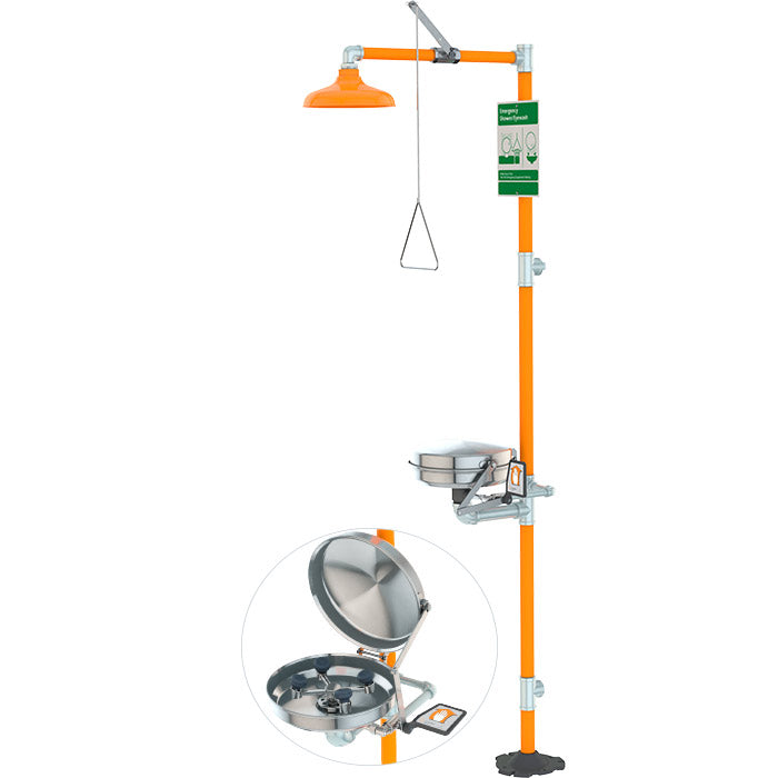 Guardian G1909BCSSH, Combination Eyewash & Safety Shower