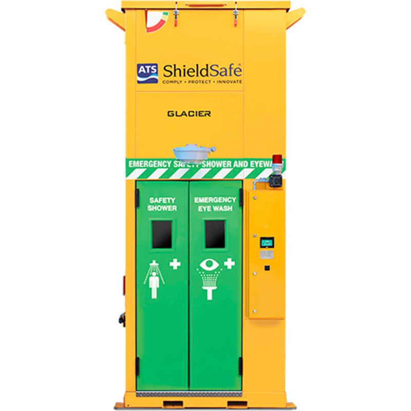 ATS WBB2813016 ShieldSafe Glacier Self-Contained Cubical Safety Shower For Cold Conditions-Non Classified