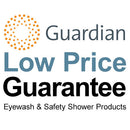 Guardian G1993 Safety Shower with Eye/Face Wash Station, All-PVC Construction