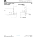 Bradley S19-500T Deck-Mount Swing-Activated Faucet/Eyewash Unit, Tempered Faucet, Right Hand