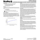 Bradley S19314P Halo Safety Shower Eyewash Station w/ Drench Hose