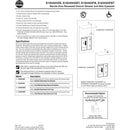 Bradley S19345HFBT Barrier Free Recessed Halo Eyewash & Drench Shower - Recessed Shower Handle, Flush-Mounted Showerhead and P-Trap