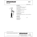 Speakman SE-921 Drench Hose