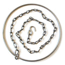 Speakman RPG05-0850, S-hooks, 32" Stainless Steel Chai & Ring, Repair Part