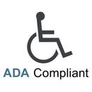 Acorn S1200-PR60 Barrier Free Horizontal Drench Shower w/ Plastic Showerhead