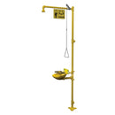 Bradley S19314BFPB Halo Safety Shower Eye/Facewash, Barrier Free ADA, Plastic Bowl