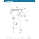 Speakman SE-7001-SS Stainless Steel Heat Traced Combination Emergency Shower & Eye/face Wash with Top Supply - SE-7001-SS