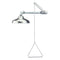 Eyewash Direct EDDS-SS-HM Stainless Steel Drench Shower, Horizontal Mount