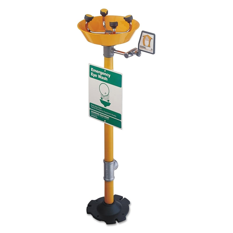 Guardian G1704P, 4 Head Eye and Face Wash Pedestal Mounted