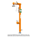 Guardian GFR3315 Heated Safety Station with Eyewash, IEEE Compliant, Single Point Connection, Bottom Inlet, Rated for Class I, Division 2 Environment, Light and remote sensing capability