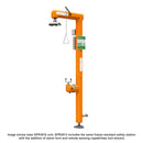 Guardian GFR3513 Heated Safety Station with Eyewash, Stainless Steel Pipe/Fittings, Bottom Inlet, Rated for Class I, Division 2 Environment, Alarm horn and remote sensing capability