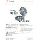Guardian G1724BC WideArea Eye/Face Wash, Wall Mounted, Stainless Steel Bowl and Cover
