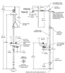 Guardian G1996 Safety Station with Eye/Face Wash Station, All-Stainless Steel