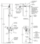 Guardian G1902 Safety Station with Eyewash Station, Stainless Steel Bowl