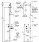 Guardian G1996-316 All-Stainless Steel Eye/Face Wash Safety Stn, 316 Stainless Steel Construction
