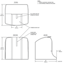 Guardian G1540CVR Clear Plastic Dust Cover for G1540 Eyewash