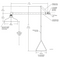 Guardian GBF1643 Barrier-Free Emergency Shower, Horizontally Mounted, Plastic Shower Head