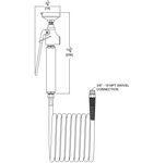 Acorn S0002 Stay Open Drench Hose