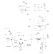 Speakman SE-580 Eyewash, Wall mounted