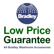 Bradley S19214EW Halo Eye Wash Station, Pedestal Mount, Plastic Bowl