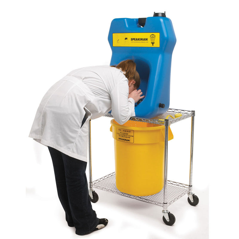 Speakman SE-4300 Portable Eyewash, 20 gallon gravity-fed eyewash