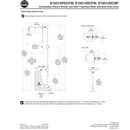 Bradley S19314DCFW Halo Drench Shower Eye Face Wash w/ SS Dust Cover