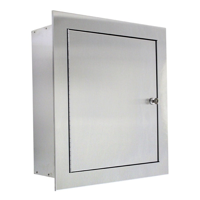 Haws 9200REC Recessed Stainless Steel Cabinet for Thermostatic Mixing Valves
