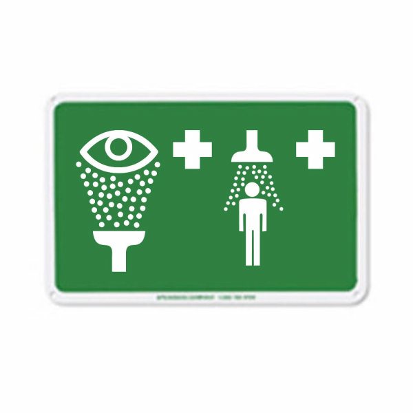 Speakman SGN3 Emergency Shower and Eyewash sign