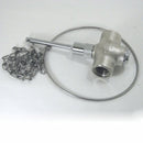 Speakman SE-901-CR Self-closing valve, 1" female inlet, 1" female outlet, includes chain and ring