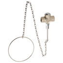 Speakman SE-901-CR Self-closing valve, 1" female inlet, 1" female outlet, includes chain and ring