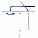 Speakman SE-236 Safety Shower, Concealed ceiling mount, horizontal supply, stay open ball valve, on-off pull chains