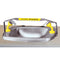 Speakman SE-565 Rectangular bowl eyewash, Counter top mounted, SS bowl, trigger bar activated