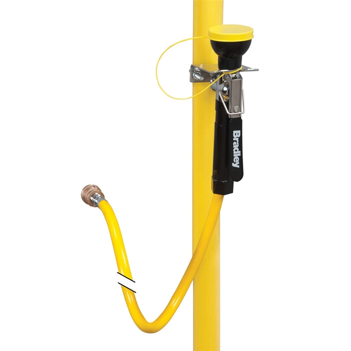 Bradley S19-430A Wall Mount Single Head Eyewash Drench Hose
