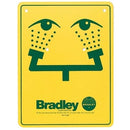 Bradley 114-051 Safety Sign Eye-Wash