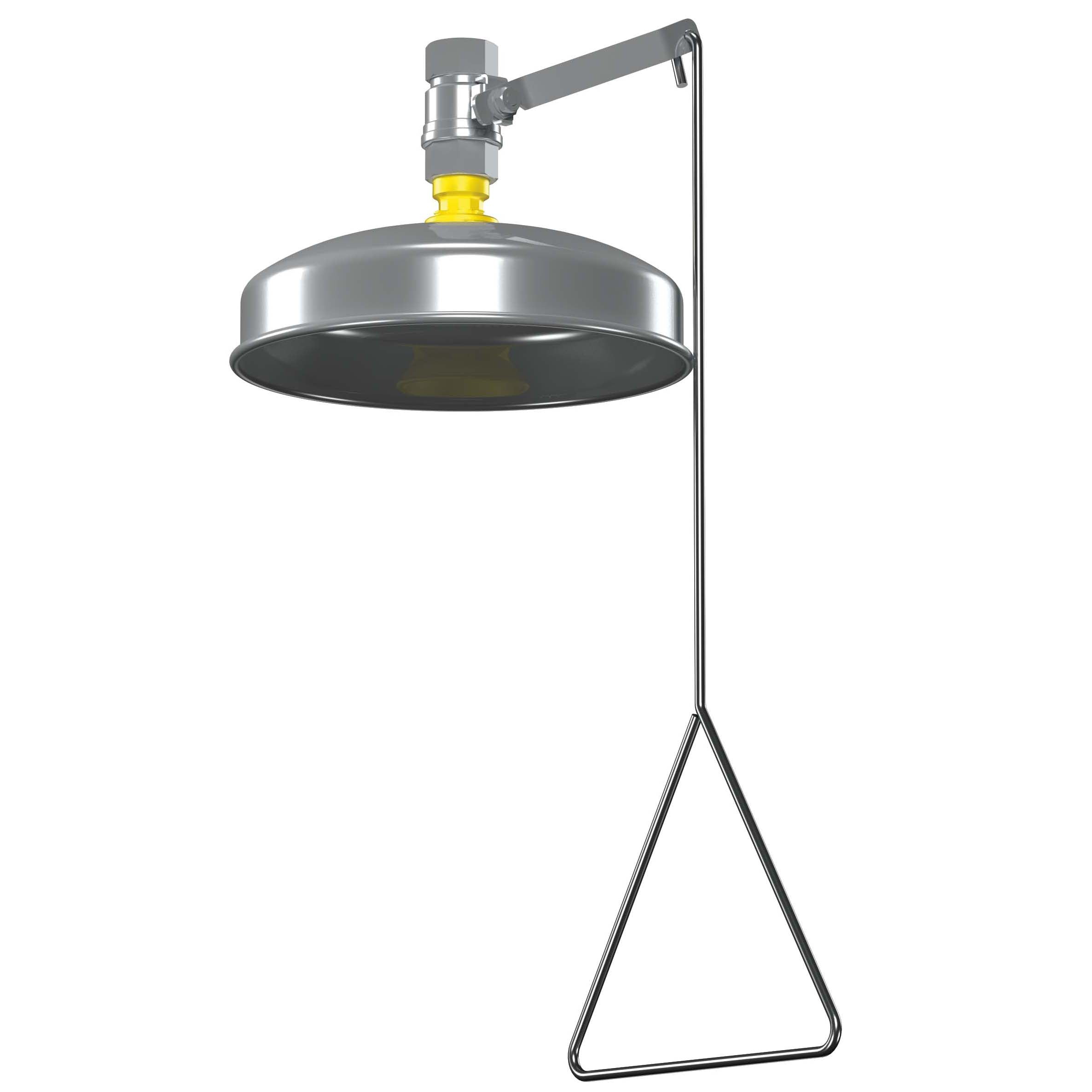 Bradley S19-130A Vertical Safety Shower w/ Spintec SS Shower Head