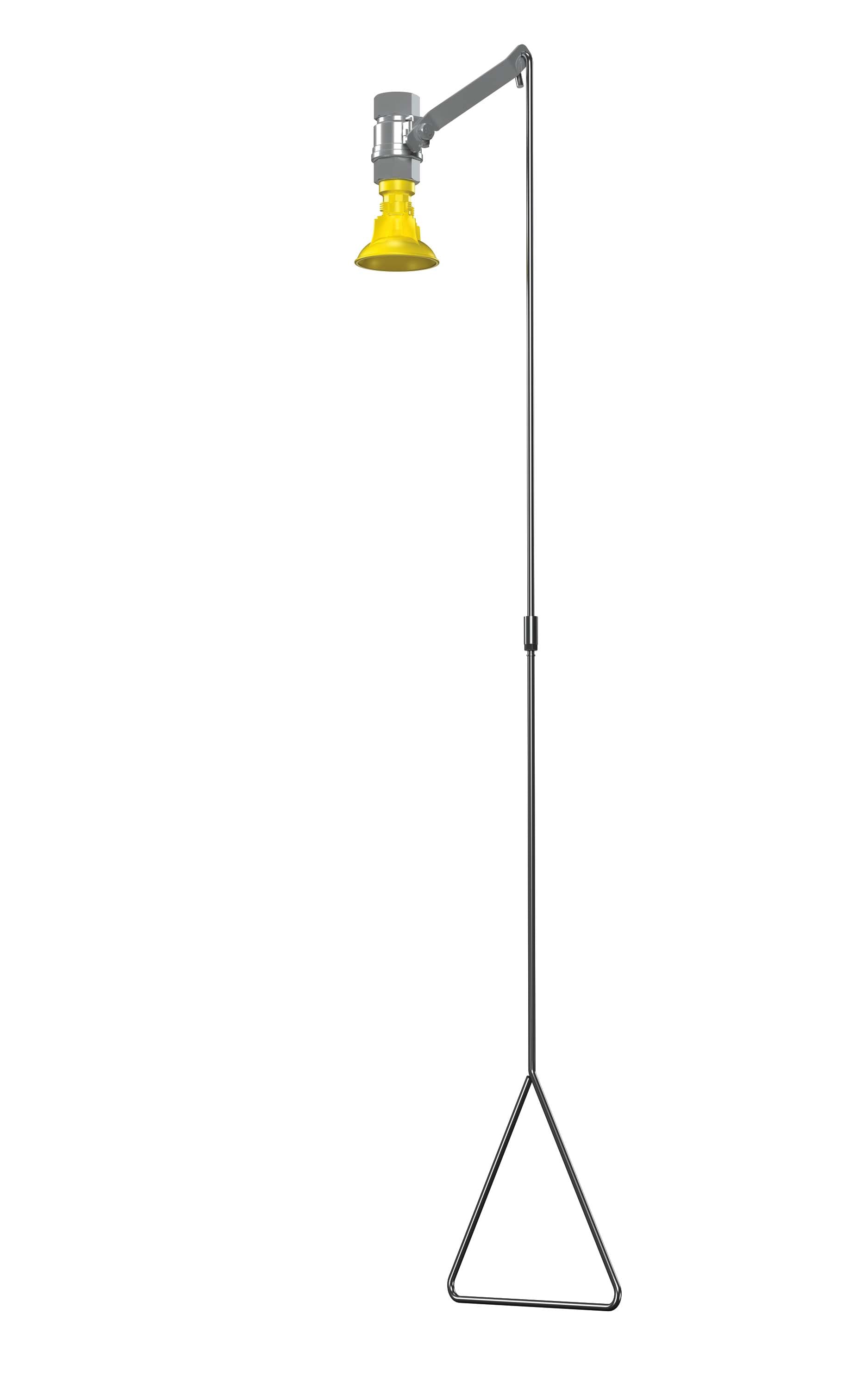 Bradley S19-130BF Barrier Free Drench Shower Vertical Mount Plastic Shower Head